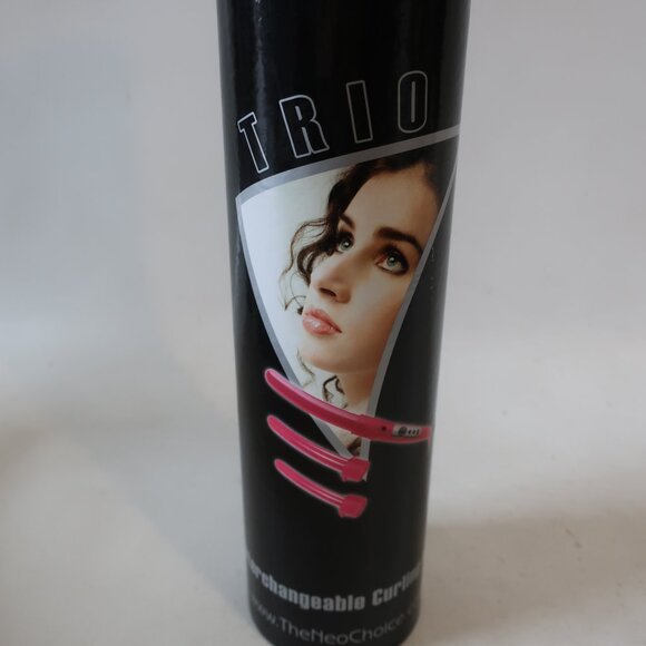 NOB Womens Neo 3P Professional Trio Interchangeable Pink Hair Curling Iron - Picture 3 of 8